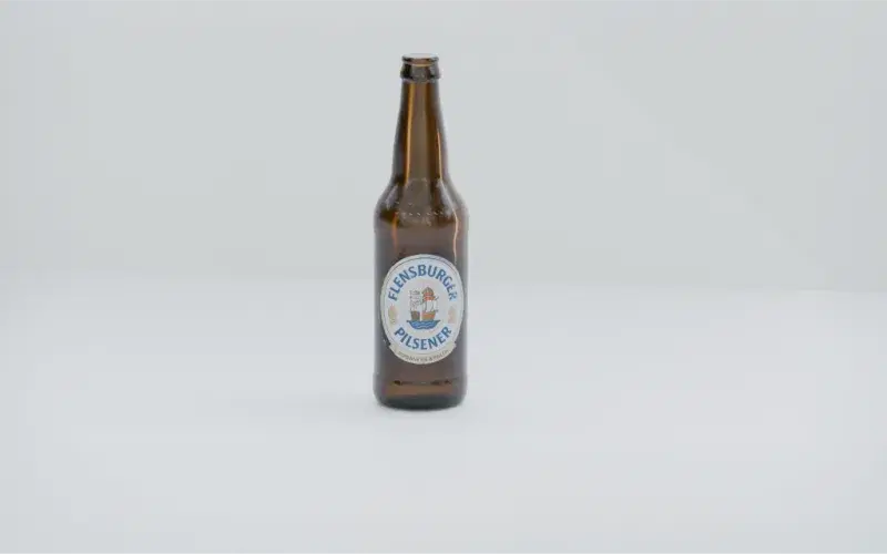 Beer bottle 3D asset