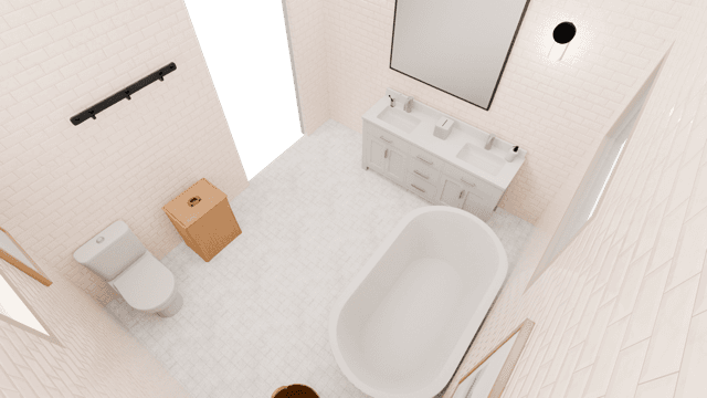 Generated bathroom scene